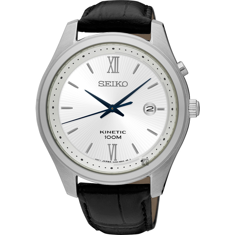 SEIKO KINETIC 紳士人動電能腕錶(5M82-0BC0S)
