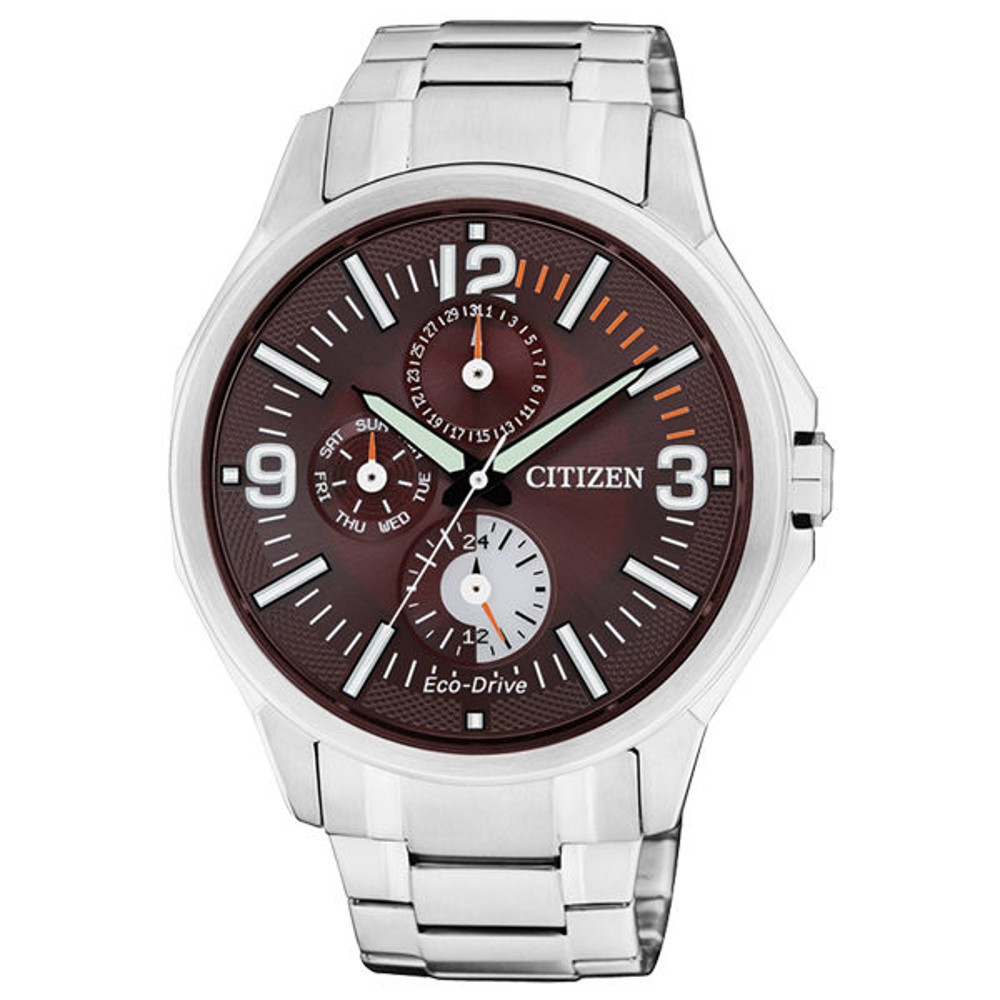 CITIZEN Eco-Drive 時尚光動能三環腕錶(AP4000-58X)