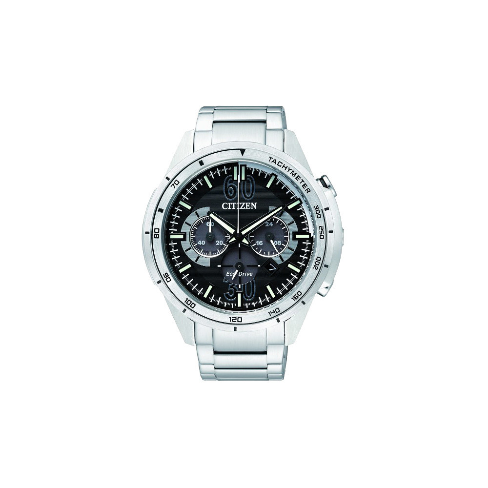 CITIZEN Eco-Drive 光動能型男時尚計時腕錶(CA4120-50E)